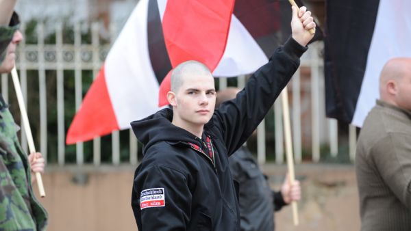 Protests against Neo Nazis and right wing extremists demonstrating (Shutterstock/File Photo)