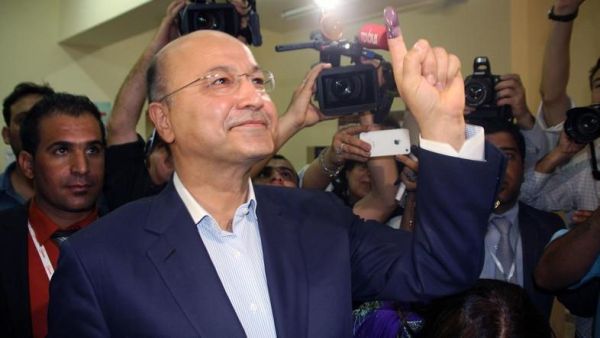 “Today is a remarkable day for Iraq. Democracy won,” said lawmaker Rebwar Taha from the Patriotic Union of Kurdistan. (AFP/File)