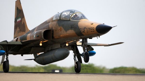 Iranian F-5 fighter jet. (AFP)