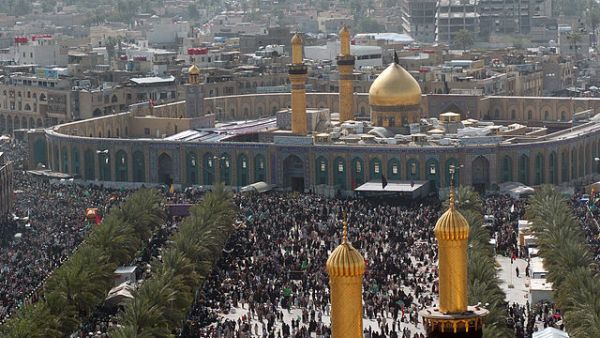 Hussein Mosque, Karbala (Wikimedia Commons)