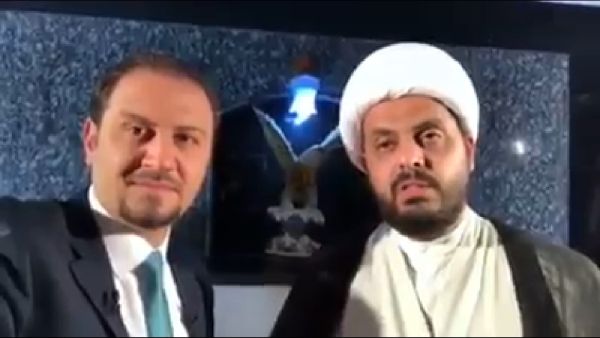 Qais al-Khazali in his Facebook statement (screenshot)