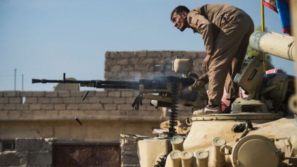 Iraqi forces are engaged in a major military operation to retake Mosul from jihadists. (AFP/Odd Andersen)