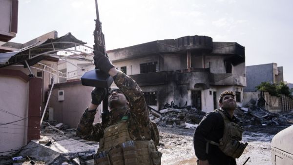 
The Iraqi army launched an offensive to retake west Mosul on 19 February. (AFP/File)  