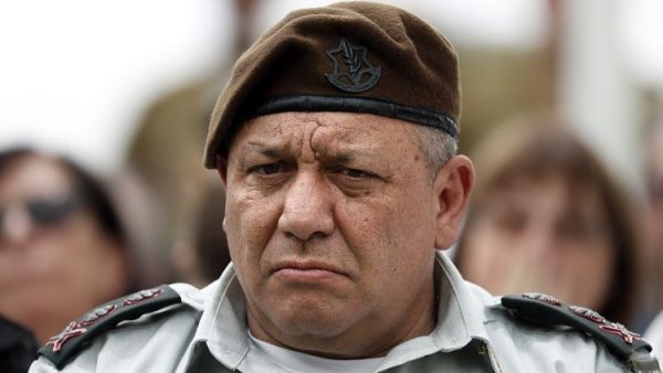 رئيس هيئة الأركان الإسرائيلية غادي أيزنكوت