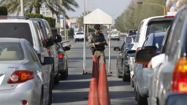 نقطة تفتيش سعودية/ أرشيفية