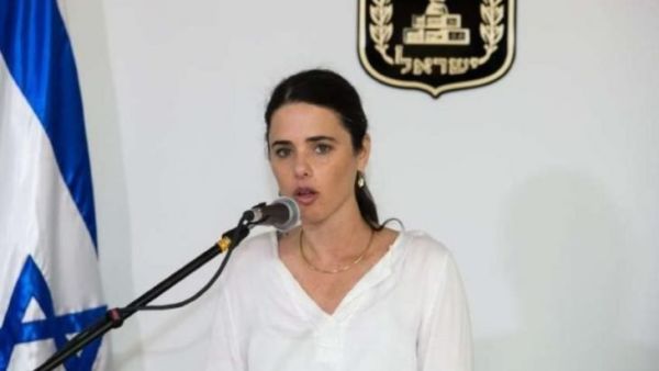  وزيرة العدل الإسرائيلية إياليت شاكيد