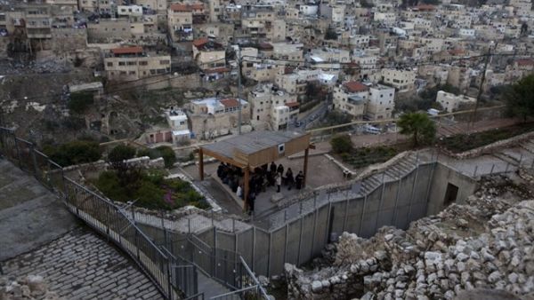 The mostly Arab Jerusalem neighborhood of Silwan. (AFP/File)