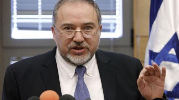 Israeli Defense Minister Avigdor Lieberman approves understanding with the Cypriot government on the establishment of a special pier for the Gaza Strip in Cyprus.(AFP/ File)