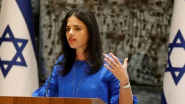 Ayelet Shaked has threatened to enter Gaza as tension hit boiling point. (AFP/ File Photo)
