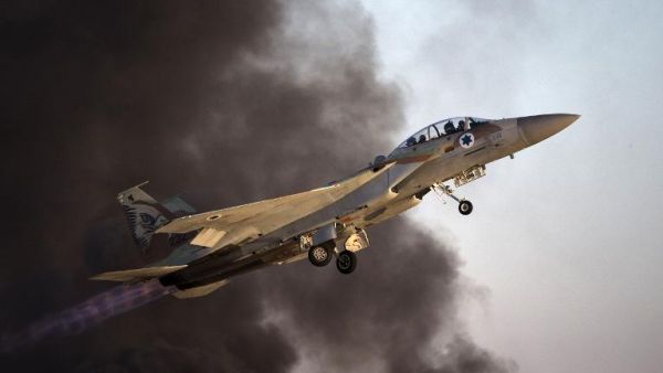 An Israeli F-15 fighter jet takes off during an air show. (AFP/ File Photo)