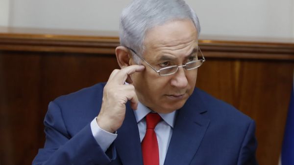 Israeli Prime Minister Benjamin Netanyahu spoke by phone 15 times -- within a 19-day period -- to a prominent Hebrew-language daily in the run-up to the country’s 2013 general election (AFP)