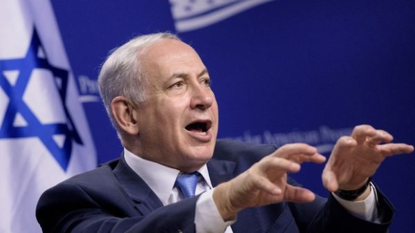 Netanyahu responding to Sweden's top diplomat Margot Wallstrom's who demanded investigations into the killing of Palestinians by Israeli forces in 2016. (AFP/File) 
