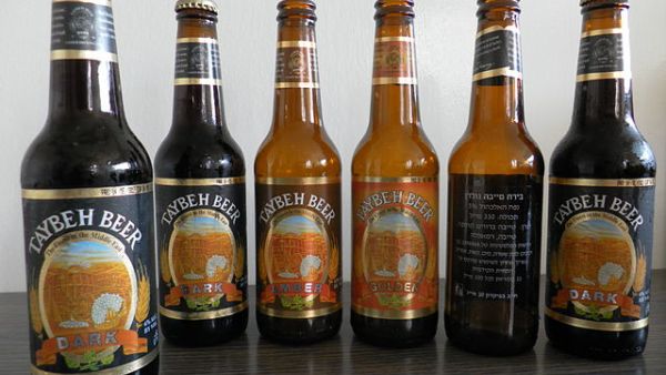 Taybeh beer, a Palestinian brew, is gaining popularity worldwide (Wikipedia)