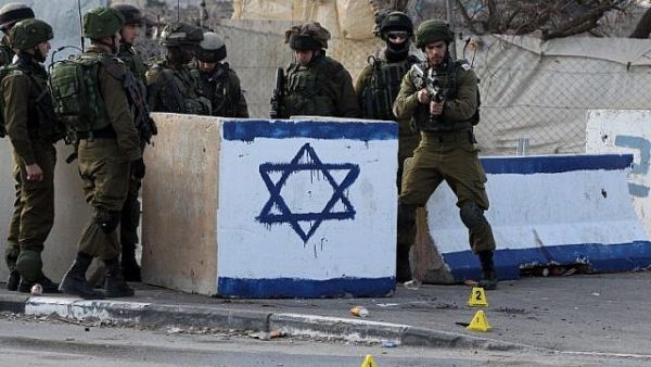 Israeli soldiers struck back targeting Hamas after an explosive device was activated near Gaza border. (AFP/ File Photo)