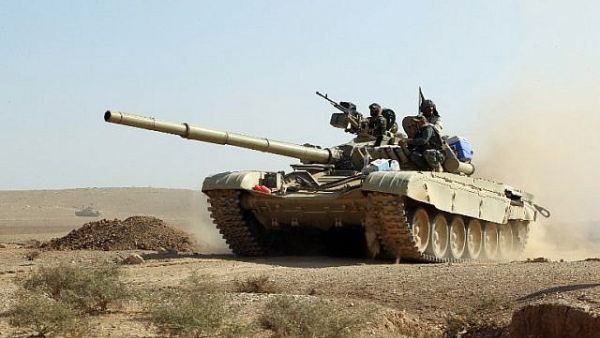 Israeli army deployed several armored and artillery forces to Syrian border. (AFP/Ahmad Al Rubaye)