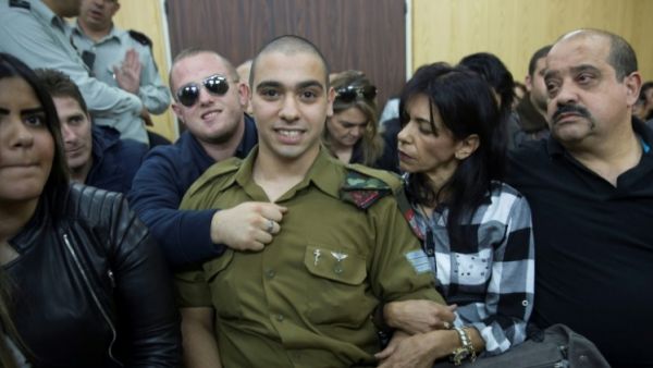 Judges deliver verdict in manslaughter trial of Israeli soldier Elor Azaria. (AFP/File)