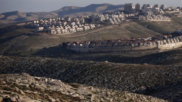 A general view taken on February 3, 2017 shows the Israeli settlement of Maale Adumim, east of Jerusalem, in the occupied West Bank. (AFP/Ahmad Gharabli)