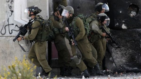 IDF soldiers in the West Bank. (AFP/File)