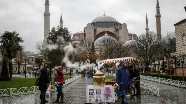 The country's representative in Turkey includes a conspicuous warning to travellers on its website (AFP / Bulent Kilic)