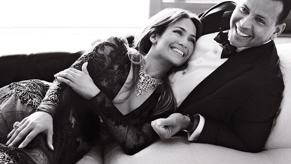 جينيفر لوبيز وحبيبها أليكس رودريجرز (vanity-fair)
