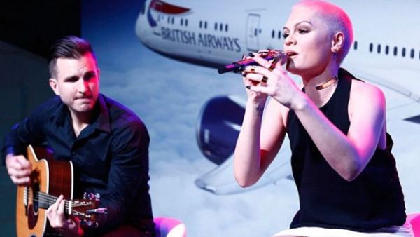 Guests were treated to a live performance by Jessie J to celebrate the latest addition to British Airways' fleet. (Courtesy of Emirates 24/7)