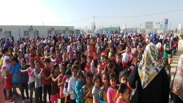 Through the Netherlands’ support, up to 8,000 children will be able to enrol in the formal education system after the end of level exam. (WFP)