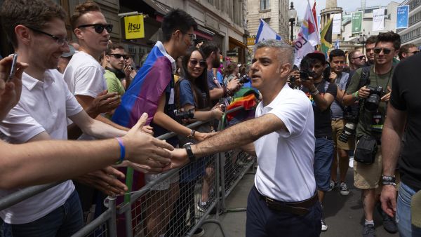 "He is flip-flopping in order to give a changing audience what it wants to hear,” says London Assembly member Andrew Boff. (AFP) 