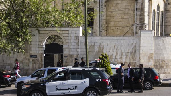 Heavy security in churches in Jordan on Easter Sunday following the bombings in Egypt. (File/Mo'taz Sulaiman) 