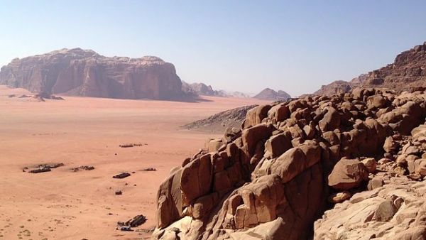 Wadi Rum, movie star. (Wikimedia Commons)