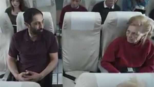 "What if something wrong happens, and they don't believe me?" asks the man in the video. (Royal Jordanian)