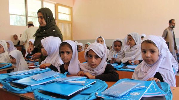 UNICEF launched “Hajati Baseline Report”, which aims to increase children’s enrolment in schools and reduce the number of drop-outs. (AFP/ File Photo)