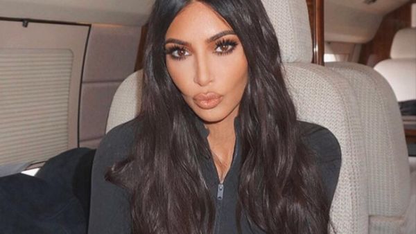 Kim's supremely svelte figure couldn't be hidden (Source: kimkardashian / Instagram) 