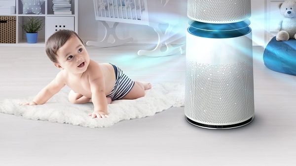 LG PuriCare Air Purifier is just one of LG’s smart appliances that helps new mothers breathe a little easier when it comes to creating a clean and healthy baby-friendly environment.