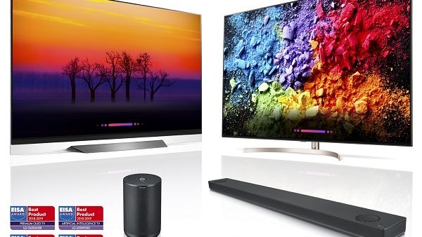 The LG OLED TV AI ThinQ (model OLED65E8) was named the EISA PREMIUM OLED TV 2018-2019.