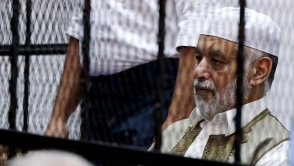 المحمودي خلال المحكمة/أ.ف.ب