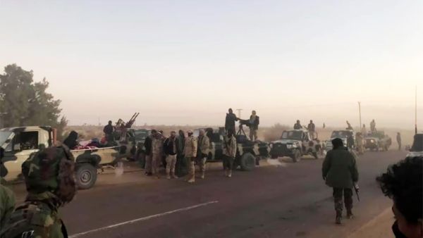 وحدات من الجيش الوطني التابع للمشير خليفة حفتر سيطرت على منطقة مزدة