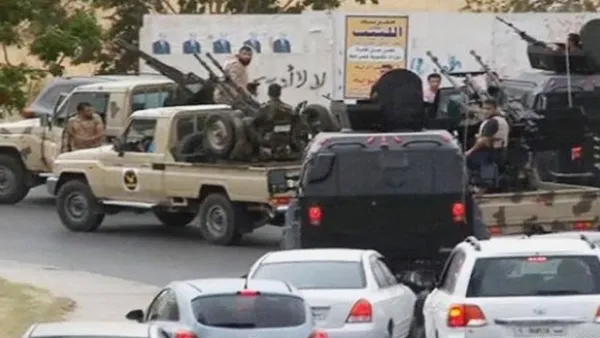  إطلاق نار واشتباكات في العاصمة الليبية طرابلس، بالقرب من القاعدة البحرية “بو ستّه”