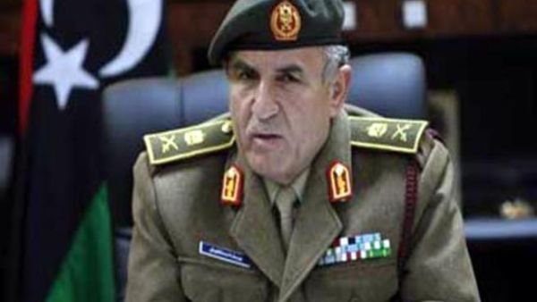 رئيس أركان الجيش الليبي اللواء الركن يوسف أحمد المنقوش