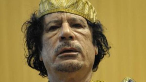 الزعيم الليبي السابق معمر القذافي