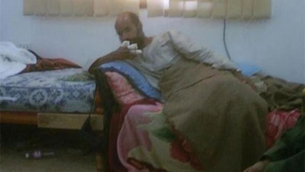 سيف الاسلام القذافي بعد اعتقاله/ارشيف