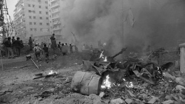 The Lebanese civil war destroyed large swaths of Beirut, the country's south and other areas (AFP/File)
