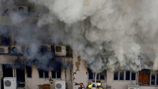 A house fire in Nabatieh killed A Palestinian family in Nabatieh. (AFP/ File Photo)