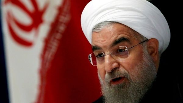 Iran's President Hassan Rouhani says: “Whether we are under sanctions or not, we should stand on our feet. This is very important to develop our country.” (AFP/File Photo)	