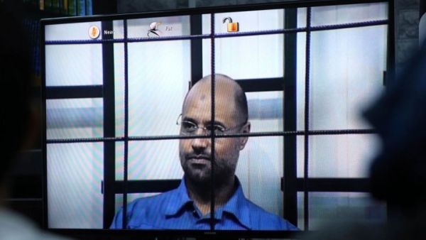 Slain Libyan dictator Muammar Gaddafi's son, Saif al-Islam. (AFP)