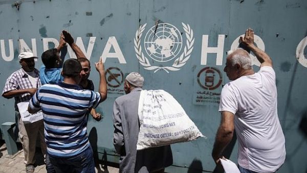 The UNRWA is the UN agency that was initiated to help Palestinian refugees who fled their homes in 1948. It operates in Palestine, Jordan, Syria and Lebanon. (AFP/File Photo)