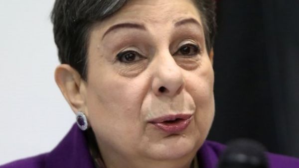 Palestine Liberation Organisation (PLO) executive committe member, Hanan Ashrawi (AFP)