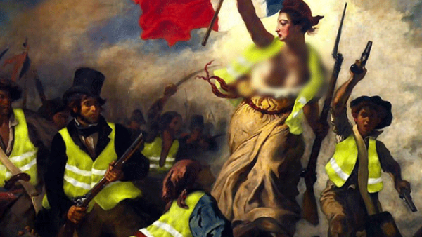 Liberty Leading the People. Painting by Eugène Delacroix (Twitter Meme)