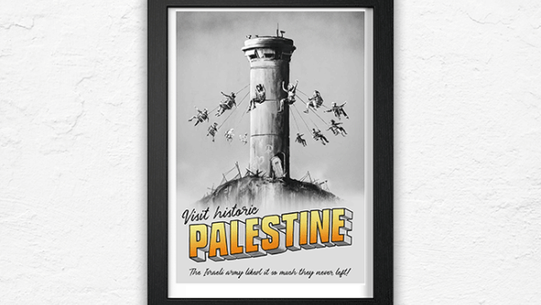 The recent poster of Banksy. (Instagram)