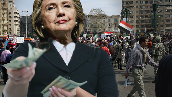 Nawal Saadawi, a prominent Egyptian feminist claimed she saw Hillary Clinton while handing Egyptians bribes to vote for the Muslim Brotherhood candidate.(Rami Khoury/Bawaba)