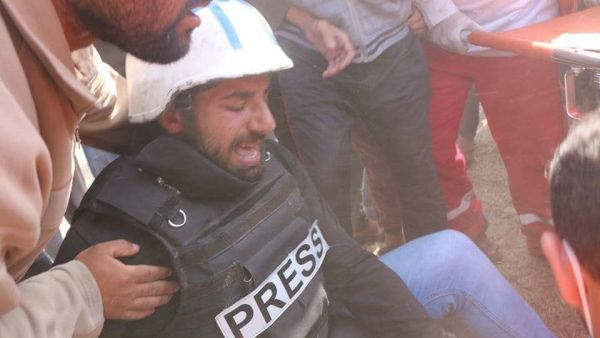 Photojournalists Injured (Twitter)